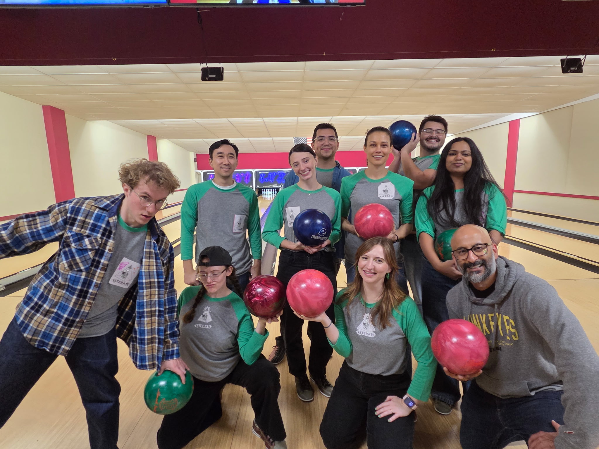 NWP Bowling Champs: The Literati!