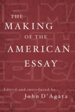 Making of the American Essay book cover