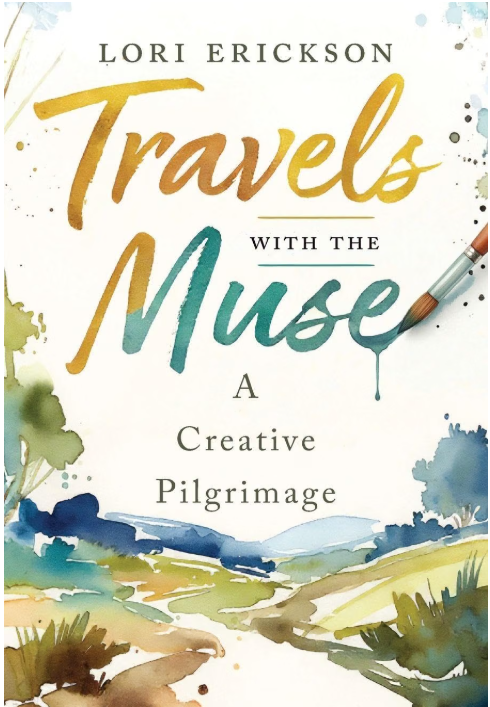Book cover, Travels with the Muse by Lori Erickson